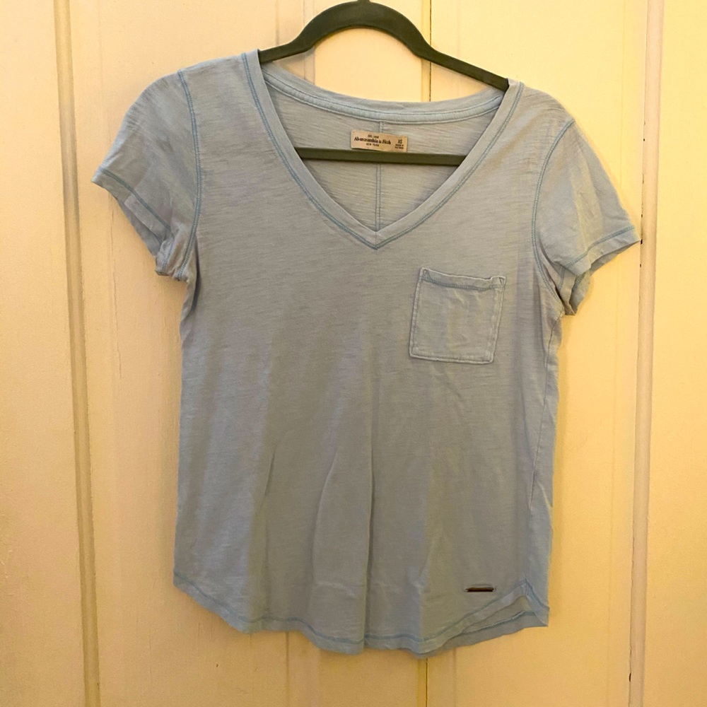 V neck tee shirt
